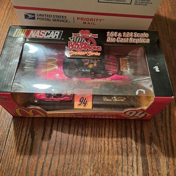 Vintage 99 Racing Champions Set Bill Elliott McDonalds Die Cast Nascar Race Cars - Picture 5 of 7